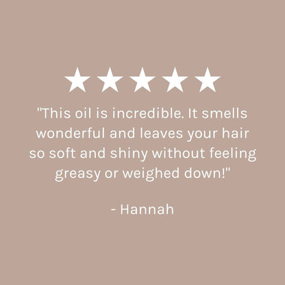 Evolve Organic Beauty Hair Serum Nourishing Hair Elixir - Dry Hair Serum