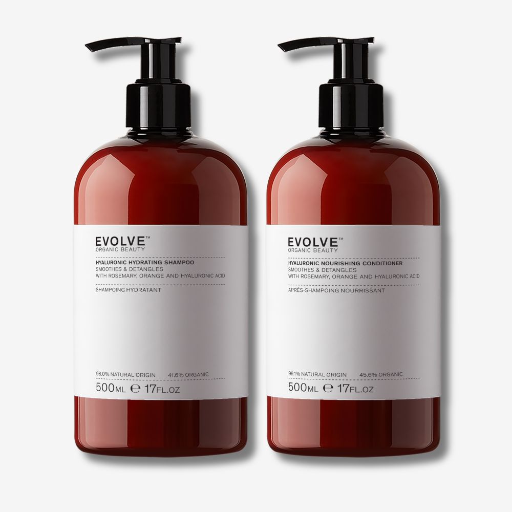 Evolve Organic Beauty Hyaluronic Hydration Supersize Hair Duo