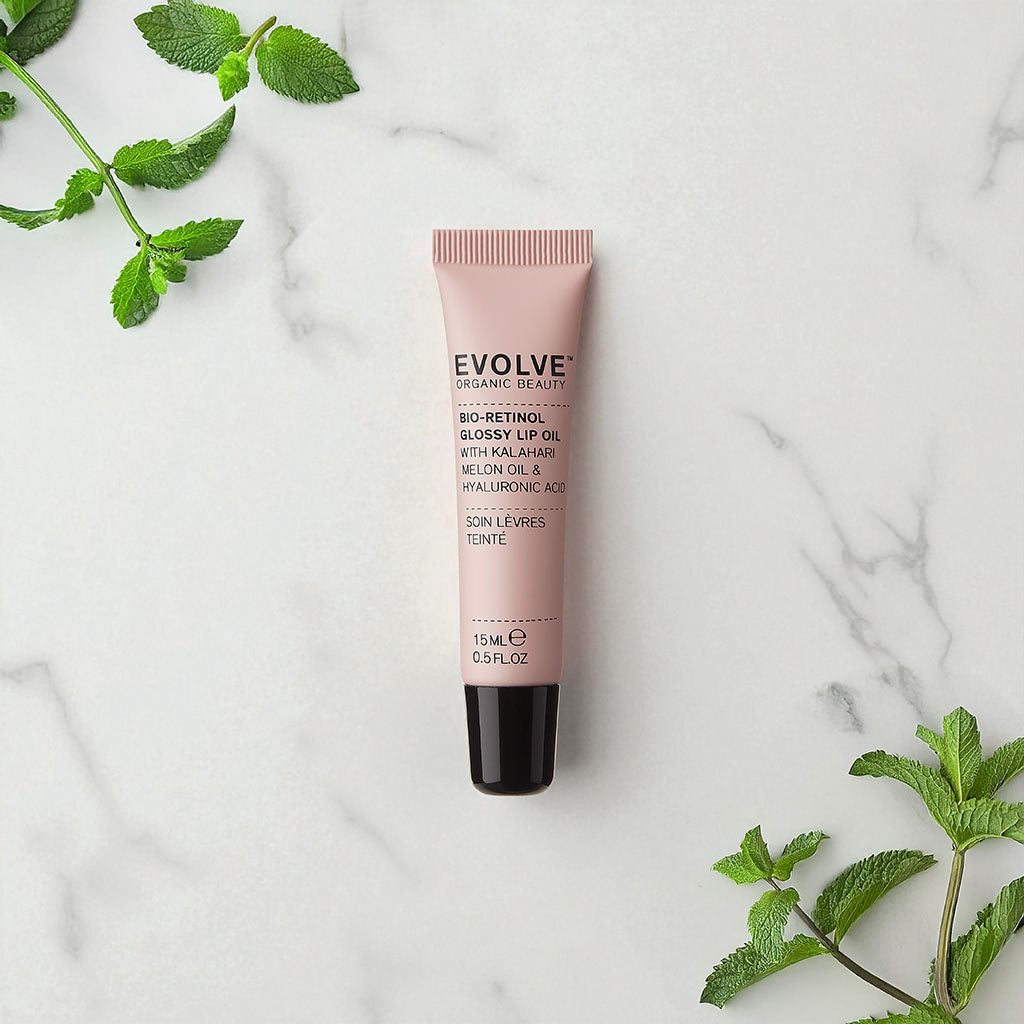 Evolve Organic Beauty Lip Balm Bio-Retinol Glossy Lip Oil