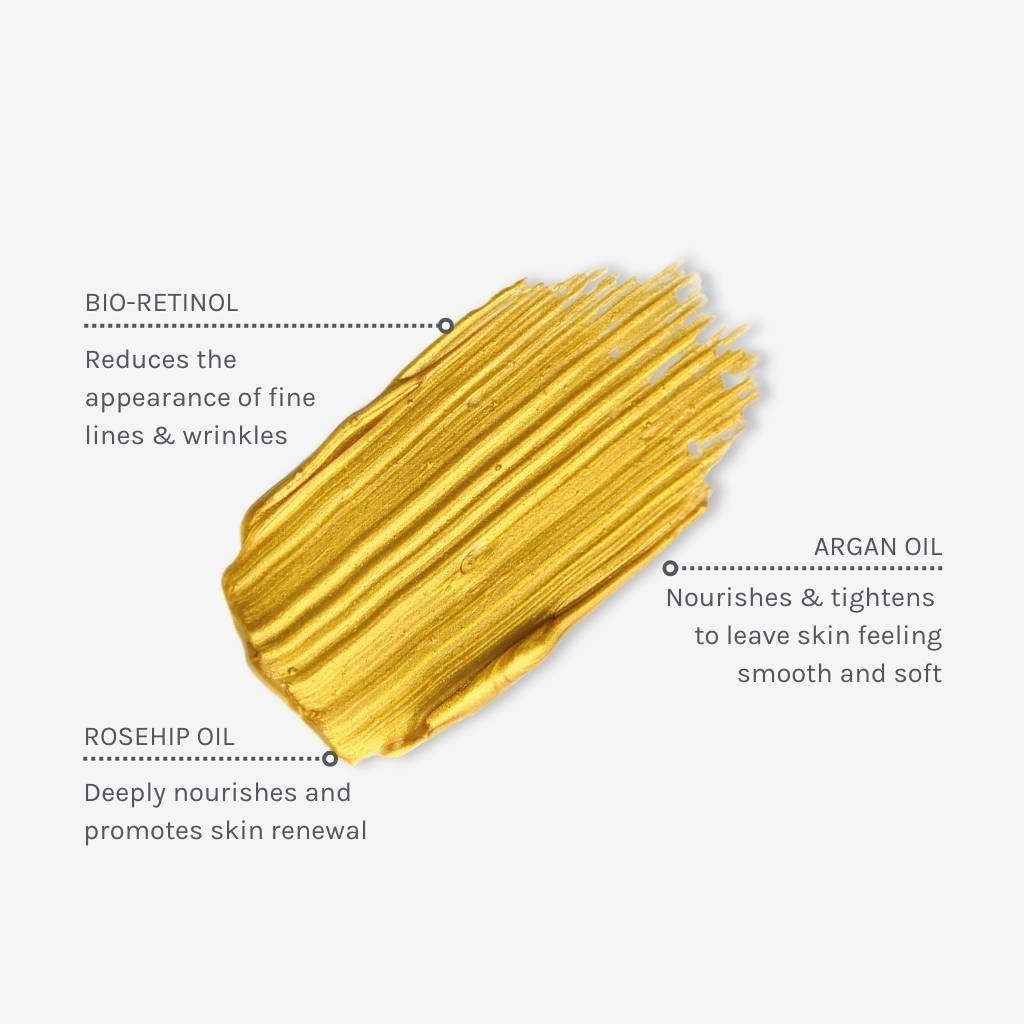 Evolve Organic Beauty Mask Bio-Retinol Gold Face Mask