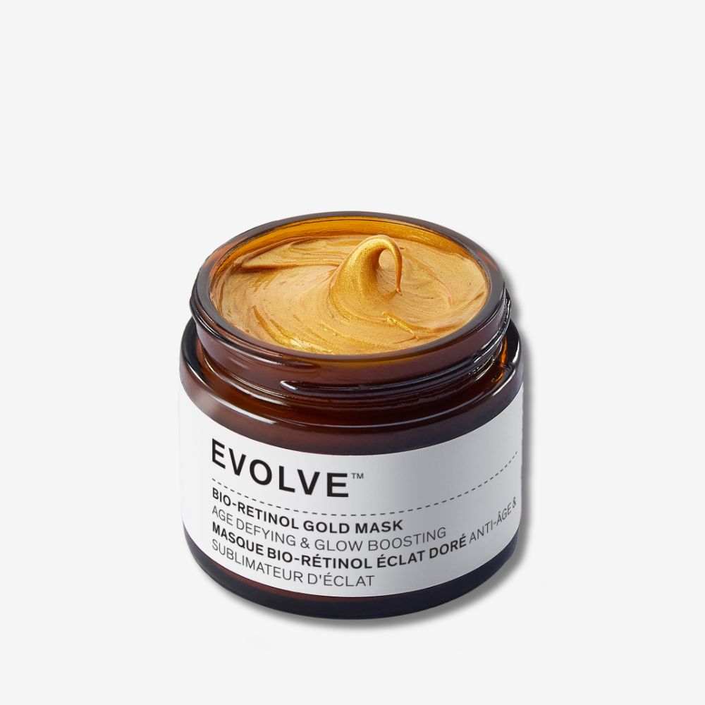Evolve Organic Beauty Mask Bio-Retinol Gold Face Mask - USA