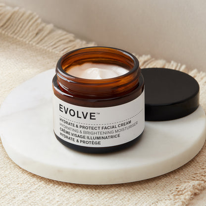 Evolve Organic Beauty Moisturiser Hydrate &amp; Protect Facial Cream - USA