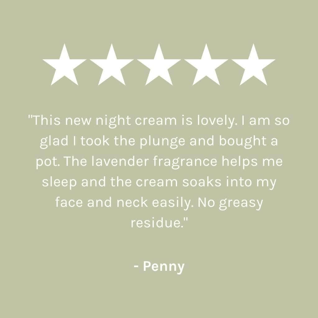 Evolve Organic Beauty Moisturiser Nightly Renew Facial Cream - Travel Size