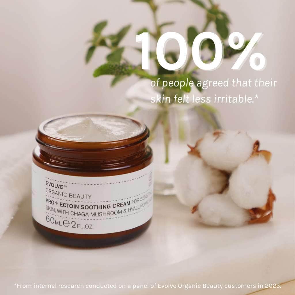 Evolve Organic Beauty Moisturiser Pro+ Ectoin Soothing Cream - Travel Size