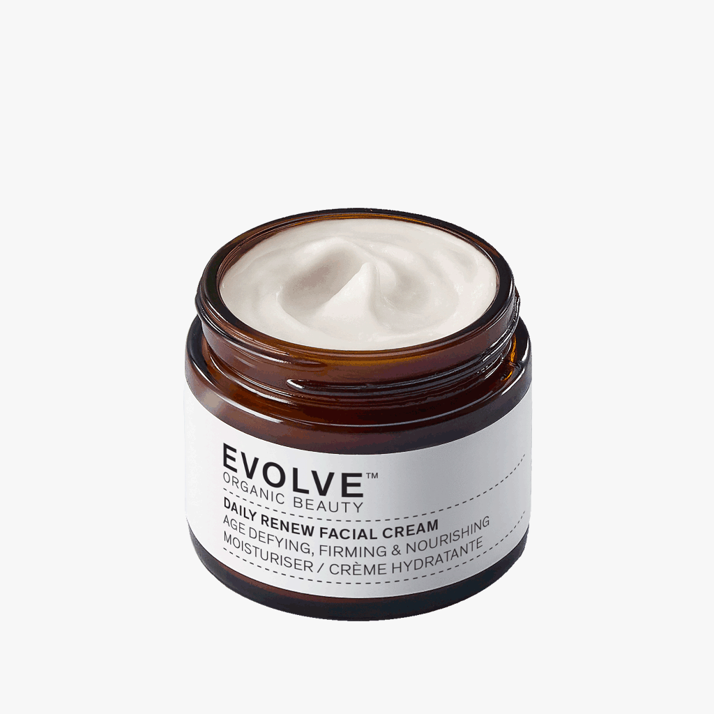 Evolve Organic Beauty Moisturizer Daily Renew Facial Cream