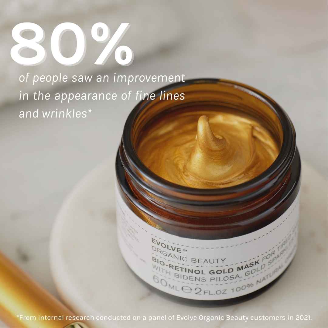 Evolve Organic Beauty Outlet Bio-Retinol Gold Face Mask - Outlet