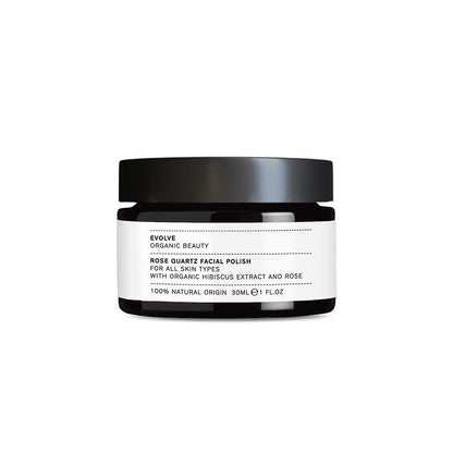 Evolve Organic Beauty Outlet Rose Quartz Facial Polish - Travel Size - Outlet