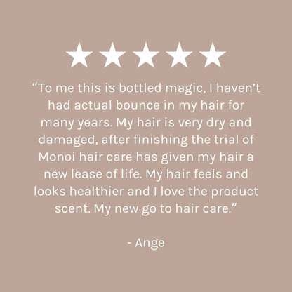 Evolve Organic Beauty Shampoo Monoi Rescue Natural Shampoo