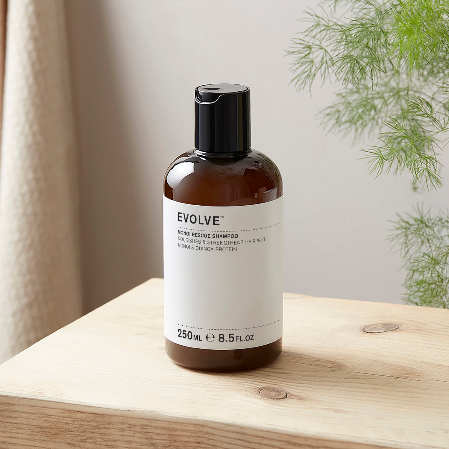 Evolve Organic Beauty Shampoo Monoi Rescue Natural Shampoo - USA