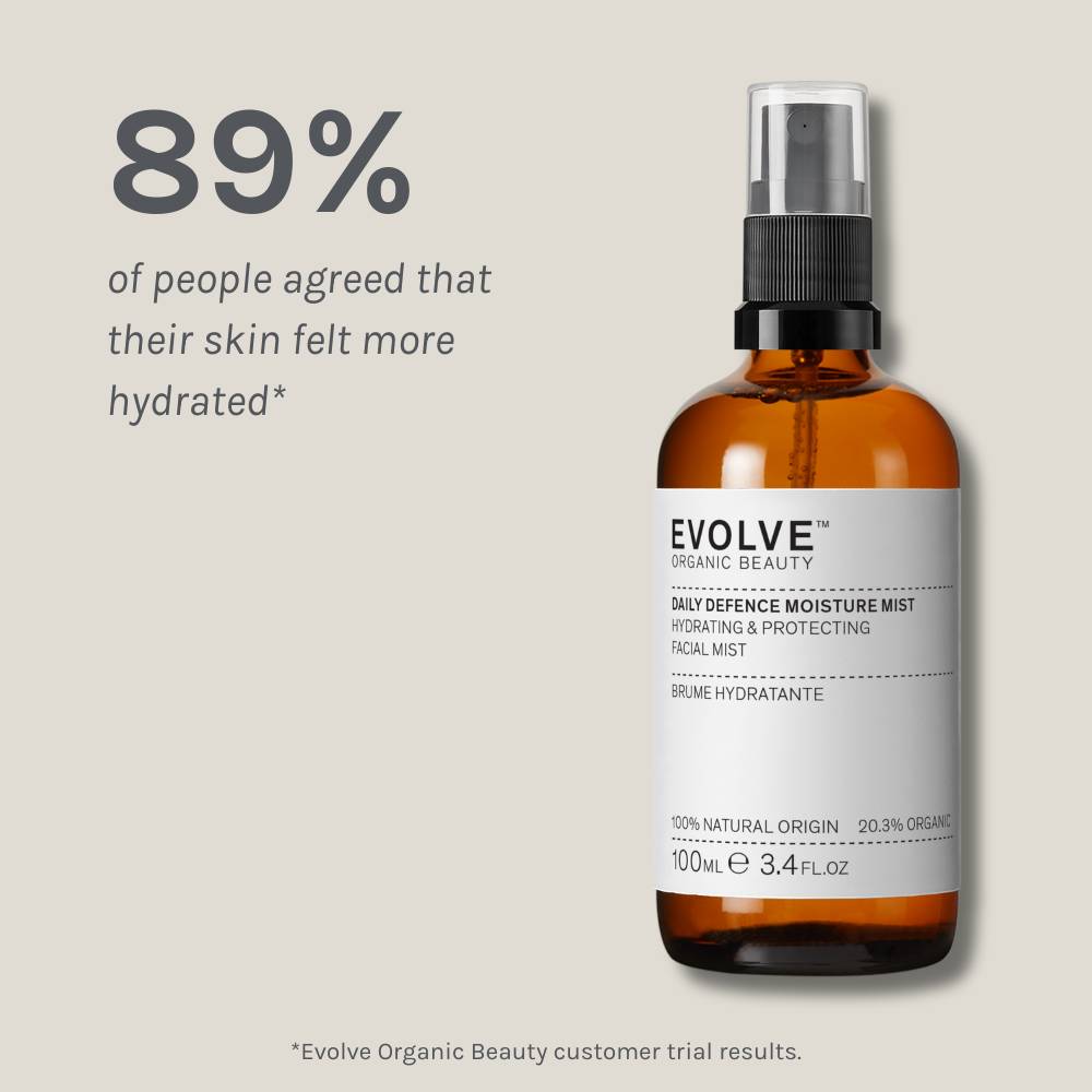 Evolve Organic Beauty Toner Daily Defence Moisture Mist