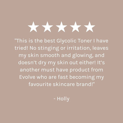 Evolve Organic Beauty Toner Liquid Radiance Glycolic Toner