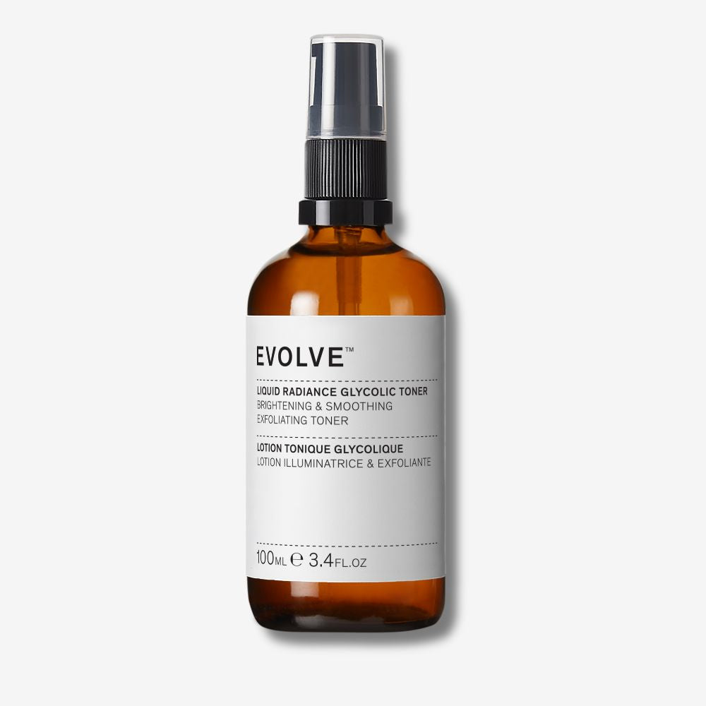 Evolve Organic Beauty Toner Liquid Radiance Glycolic Toner - USA