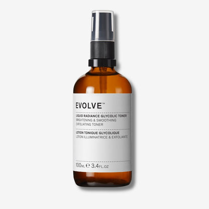 Evolve Organic Beauty Toner Liquid Radiance Glycolic Toner - USA