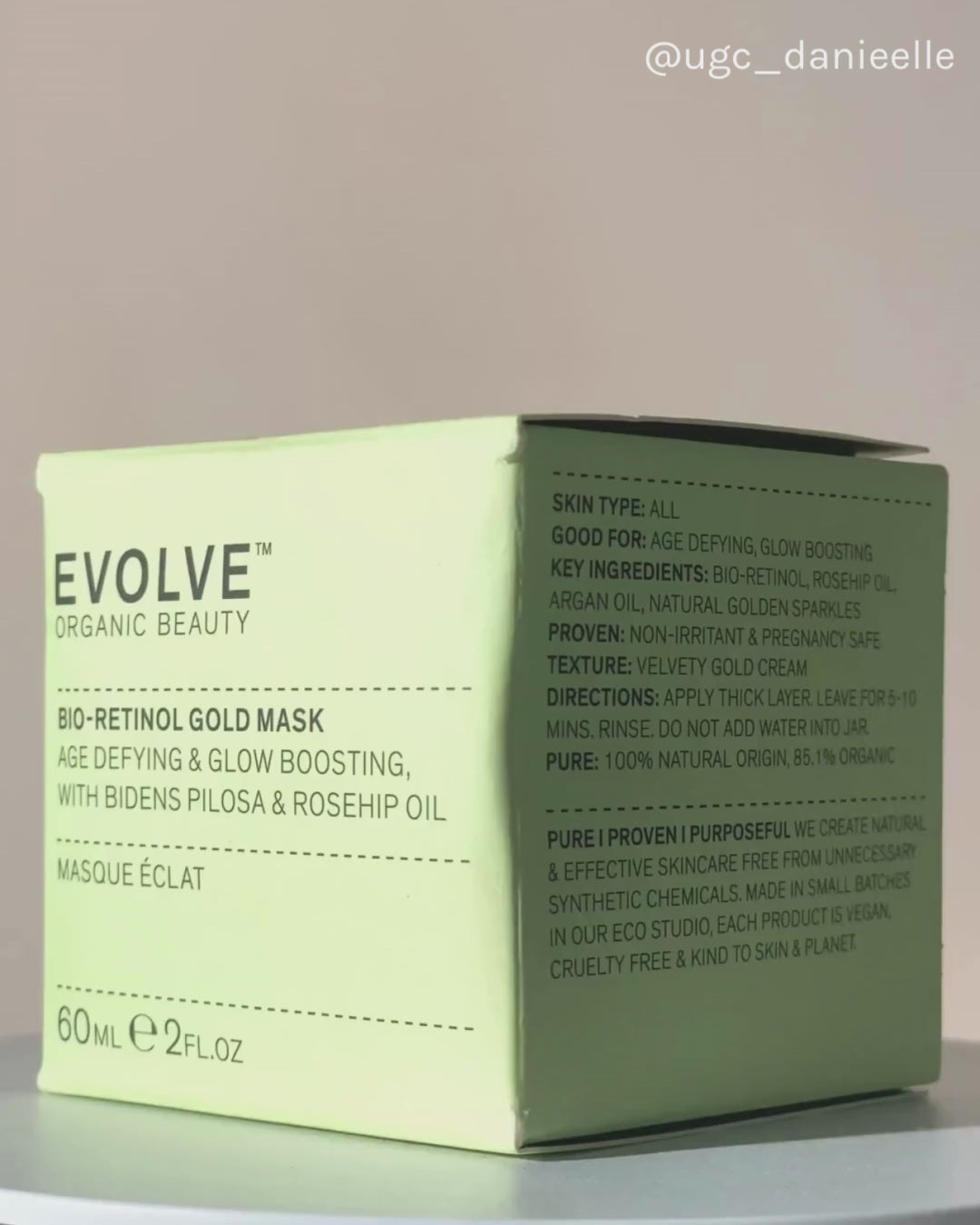 Bio-Retinol Gold Face Mask - Supersize