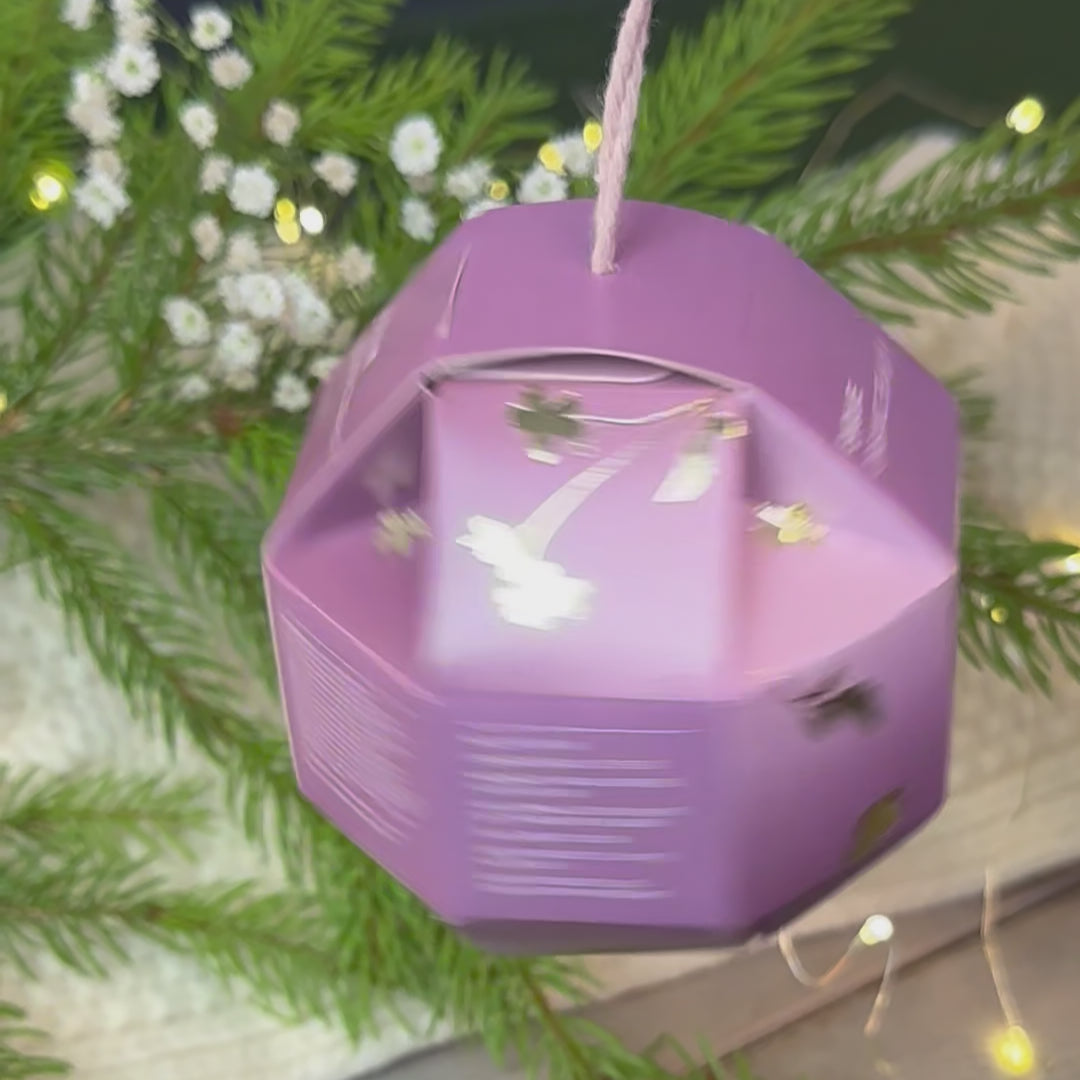 Golden Glow Bauble - Outlet