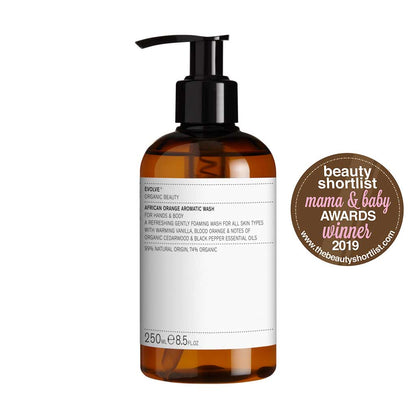 Evolve Bodycare African Orange Aromatic Hand &amp; Body Wash - Outlet
