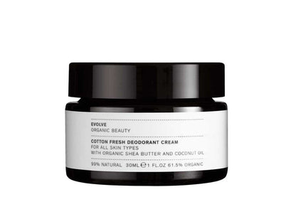 Cotton Fresh Natural Deodorant Cream - Outlet