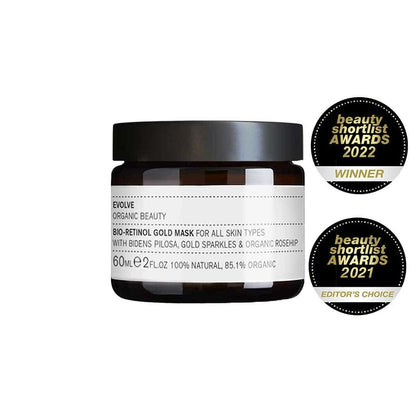Evolve Organic Beauty Outlet Bio-Retinol Gold Face Mask - Outlet