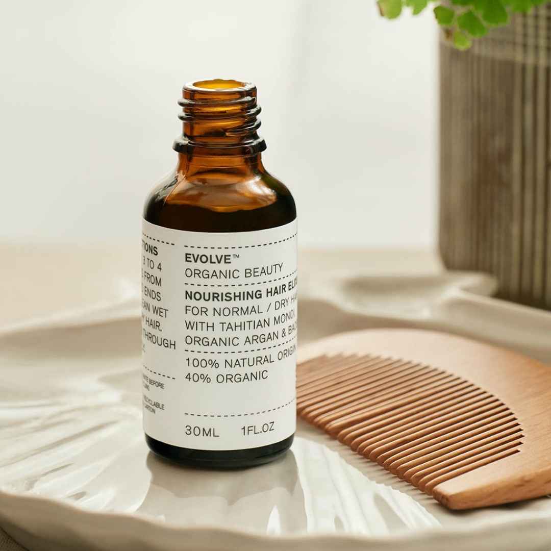 Evolve Organic Beauty Outlet Nourishing Hair Elixir - Dry Hair Serum - Outlet