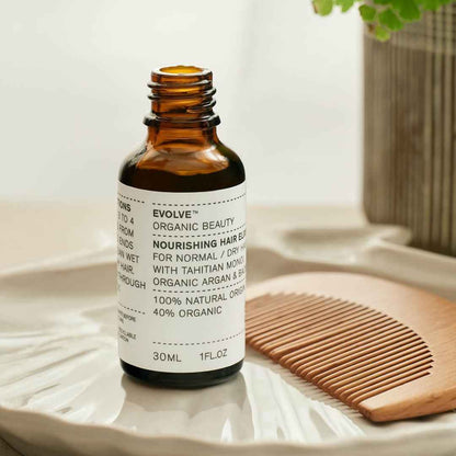 Evolve Organic Beauty Outlet Nourishing Hair Elixir - Dry Hair Serum - Outlet
