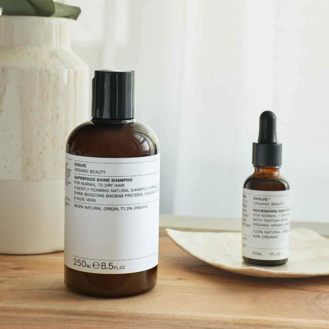 Evolve Organic Beauty Shampoo Superfood Shine Natural Shampoo - Outlet