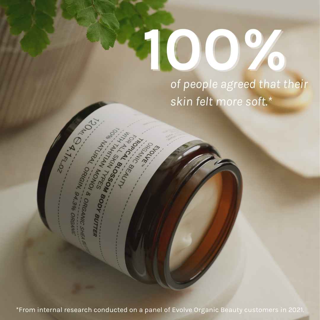 Evolve Organic Beauty Outlet Tropical Blossom Organic Body Butter - Outlet