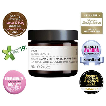 Evolve Skincare Radiant Glow Face Mask - Outlet