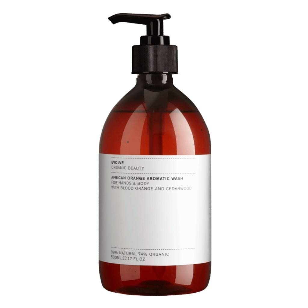 Evolve Spa Size African Orange Aromatic Hand &amp; Body Wash - Family Size